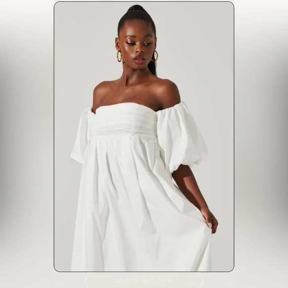v neck off shoulder dress Off the Shoulder Short Dress GS3684 Lilac (Lavender) / M